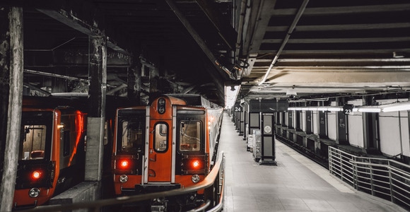 氛围-风光-城市印象-纽约-地铁 图片素材