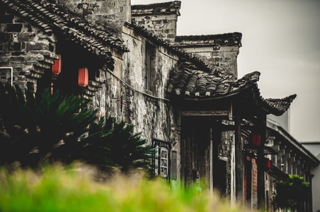 街拍-氛围-风光-色彩-古宅 图片素材
