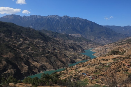 旅行-风光-木里-山-山峰 图片素材