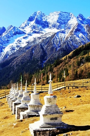 旅行-风光-四姑娘山-风景-风光 图片素材
