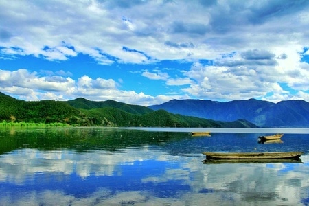 风光-旅行-泸沽湖-风光-风景 图片素材