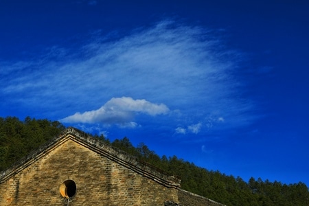 旅行-风光-木里-瓦厂镇-风景 图片素材