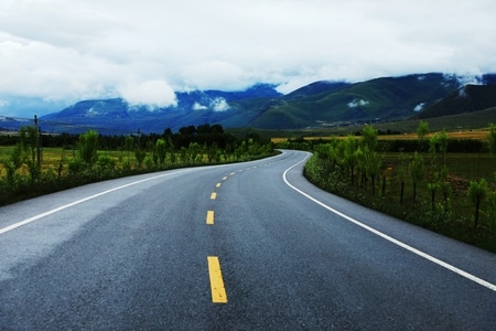 旅行-风光-阿坝-国道317-道路 图片素材