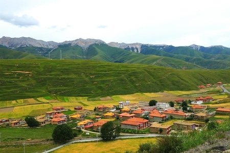 旅行-风光-甘孜炉霍-317线-风光 图片素材