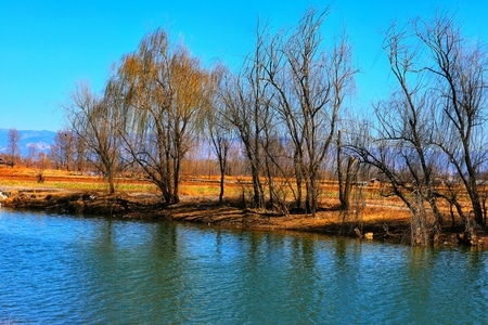 旅行-风光-木里-湖-湖泊 图片素材