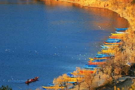 旅行-风光-泸沽湖-自然-风景 图片素材