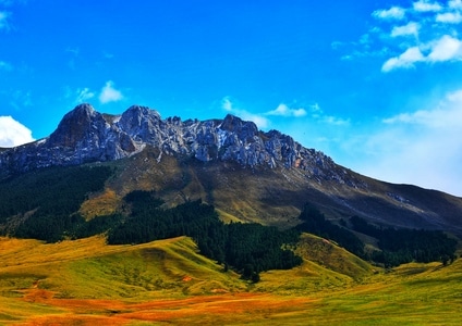 旅行-风光-若尔盖-山-山峰 图片素材