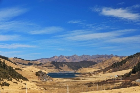 旅行-风光-木里-木里寸冬海子-风光 图片素材