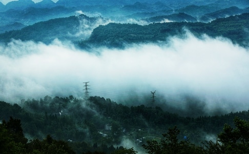 旅行-风光-雅安-蒙顶山-风景 图片素材