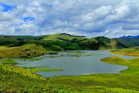 木里-寸冬海子风光-风景-风光-自然 图片素材