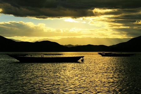 旅行-风光-泸沽湖-泸沽湖-湖 图片素材