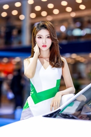 摄影-人像-车模-车展-美女 图片素材