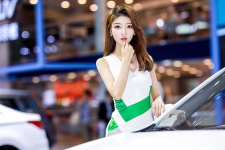 摄影-人像-车模-车展-美女 图片素材