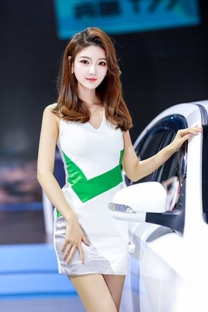 摄影-人像-车模-车展-美女 图片素材