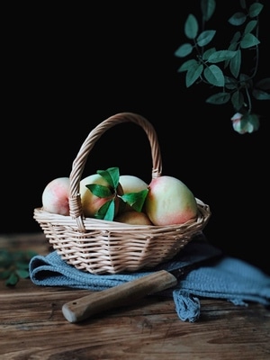 静物摄影-日常-初夏-油桃-芒种 图片素材