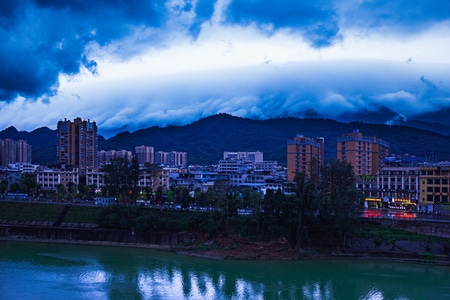 城镇-山水-旅行-风光-光影 图片素材
