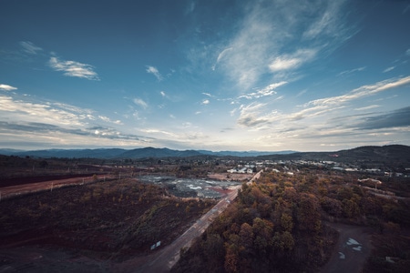 云-建筑-工厂-风景-风光 图片素材