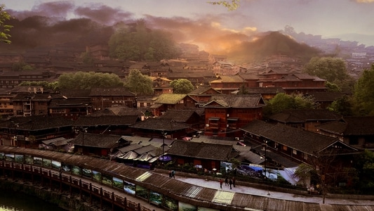 尘世烟火-街拍-光影-旅行-房子 图片素材