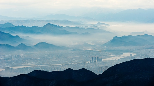 原创-天台山-风光-自然-风景 图片素材