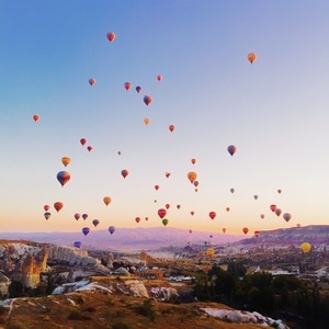 旅行-土耳其-热气球-旅拍-土耳其 图片素材