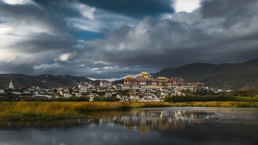 松赞林寺-风光-神秘-风光-风景 图片素材