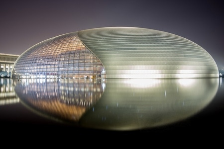 城市-北京-夜景-建筑-过滤器 图片素材