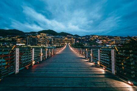 茅台-人文-风光-旅游-吊桥 图片素材