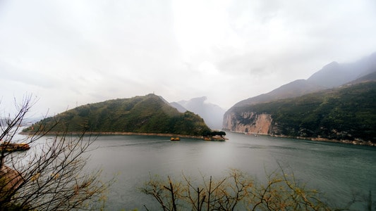 三峡-夔门-夔峡-长江-自然 图片素材