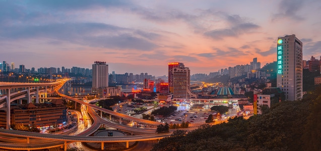 城市-风光-重庆-山城-交通 图片素材