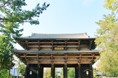 奈良-日本-旅行-古建筑-寺庙 图片素材