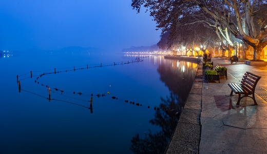 风光-城市风光-旅行-风景-湖 图片素材