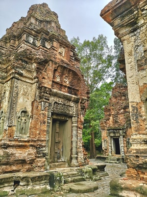 柬埔寨-旅行-吴哥窟-古建筑-吴哥窟 图片素材