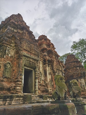 柬埔寨-旅行-吴哥窟-古建筑-吴哥窟 图片素材