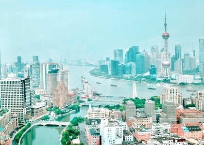 上海-旅行-宝格丽酒店-城市-建筑 图片素材