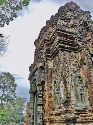 柬埔寨-旅行-吴哥窟-吴哥窟-古建筑 图片素材