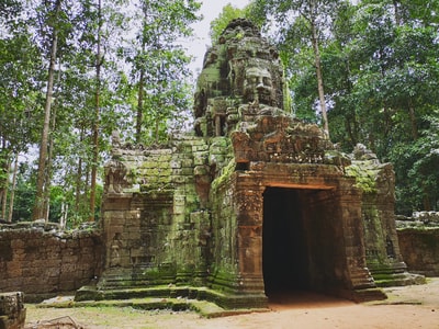 柬埔寨-旅行-古建筑-房屋-柬埔寨 图片素材