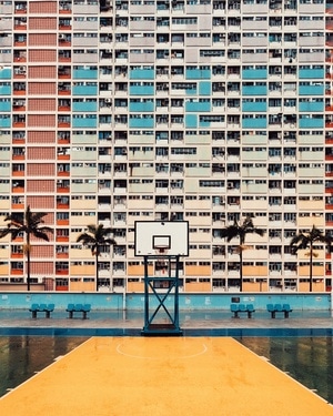 艺术风光-色彩-香港🇭🇰-房屋-中国 图片素材