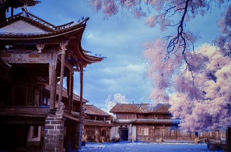 风光-建筑-房屋-沙溪古镇-古镇 图片素材