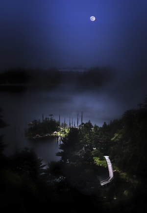 四川-西昌-螺髻山-螺髻山-夜色 图片素材