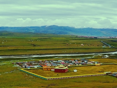 自然-生活-美-色达-风景 图片素材