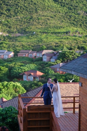 夏天-深圳-深圳市-大鹏-婚纱 图片素材