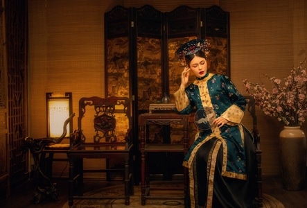 古装-时装-写真-女性-女人 图片素材