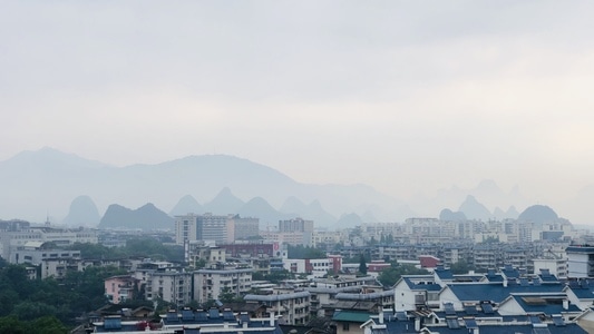 桂林市-生活-手机-iphone-风景 图片素材