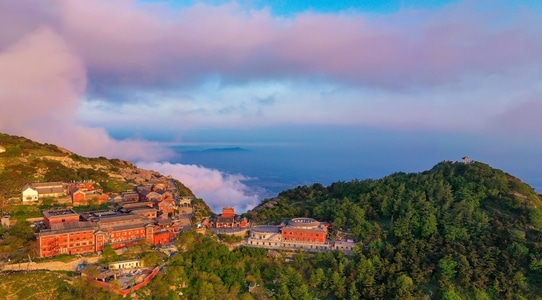 我的2019-云彩-泰山-风光-山 图片素材