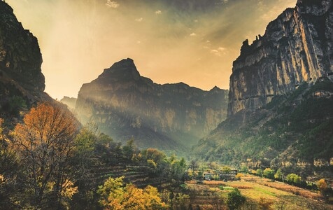 一镜知秋-太行山-太行山-山-大山 图片素材