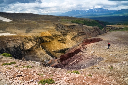 风光-图一乐-勘察加-火山-悬崖 图片素材