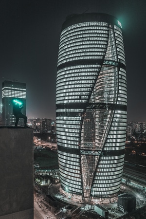 城市夜景-夜景-新机位探索-川行不止-带我看看你的城市 图片素材