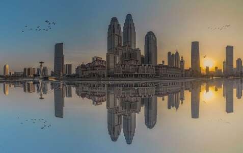 看你的城市-北京爬楼-中国爬楼联盟-城市天际线-城市夜景 图片素材