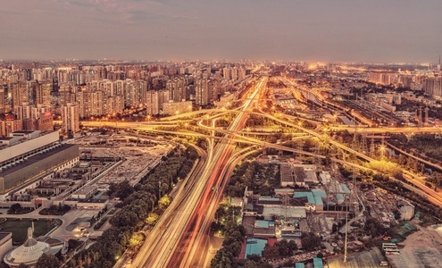 看你的城市-北京爬楼-中国爬楼联盟-城市天际线-城市夜景 图片素材