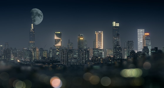 风光-南京-看你的城市-夜色-旅行 图片素材